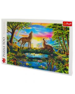 Trefl Puzzle Slagalica Lupine nature 500 kom