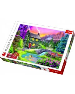 Trefl Puzzle Slagalica Mountain idyll 500 kom