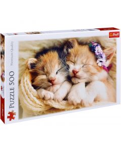 Trefl Puzzle Sleeping kittens 500 kom