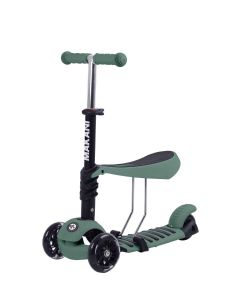 Kikka Boo Trotinet Makani PASTEL 3in1 do 50 kg green