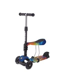 Kikka Boo Trotinet Makani RIDE and SKATE 3in1 do 50 kg Rainbow